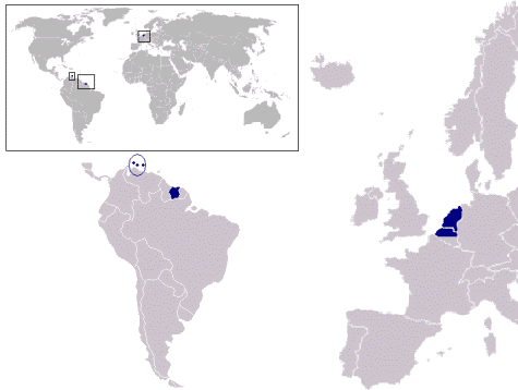 Mapa de Holandês