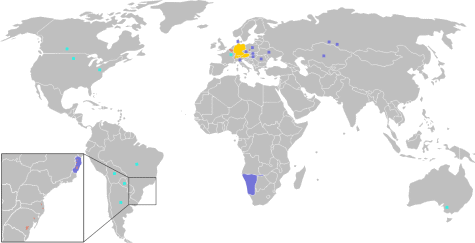 Mapa de Alemão