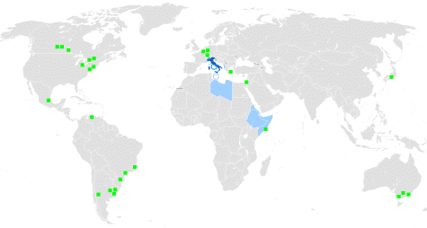 Mapa de Italiano