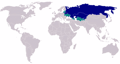 Mapa de Russo